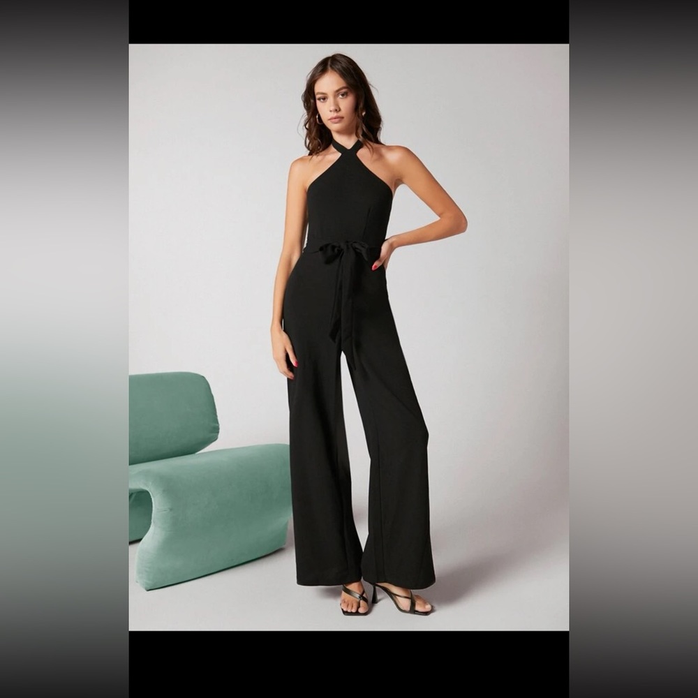 Black jumpsuit